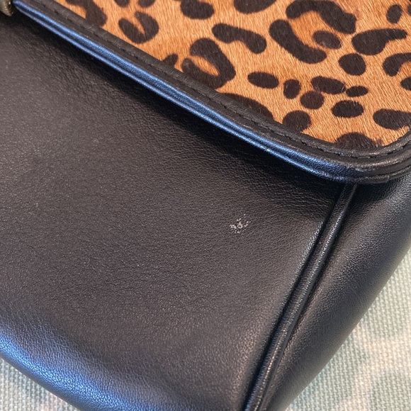 Fossil Leopard Calf Hair Wristlet Clutch - Picture 7 of 10